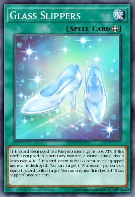 Glass Slippers Yu-Gi-Oh card