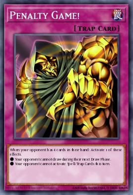 Penalty Game! Yu-Gi-Oh card