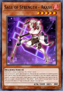 Sage of Strength - Akash Yu-Gi-Oh card