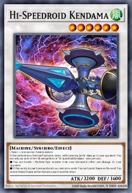 Hi-Speedroid Kendama Yu-Gi-Oh card