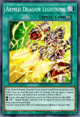 Armed Dragon Lightning Yu-Gi-Oh card