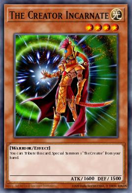 The Creator Incarnate Yu-Gi-Oh card
