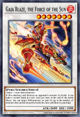Gaia Knight Yu-Gi-Oh archetype