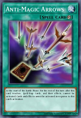 Anti-Magic Arrows Yu-Gi-Oh card