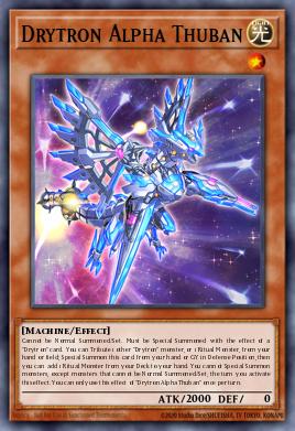 Drytron Alpha Thuban Yu-Gi-Oh card