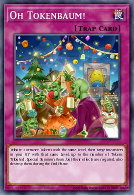 Oh Tokenbaum! Yu-Gi-Oh card