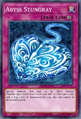 Abyss Stungray Yu-Gi-Oh card