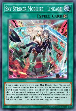 Sky Striker Mobilize - Linkage! Yu-Gi-Oh card