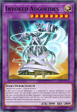 Invoked Augoeides Yu-Gi-Oh card