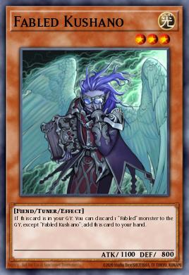 Fabled Kushano Yu-Gi-Oh card