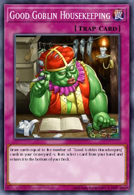 Good Goblin Housekeeping Yu-Gi-Oh card