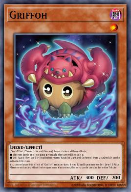 Griffoh Yu-Gi-Oh card