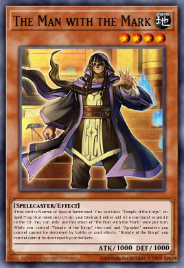 The Man with the Mark Yu-Gi-Oh card