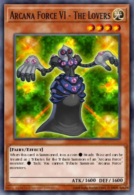 Arcana Force VI - The Lovers Yu-Gi-Oh card