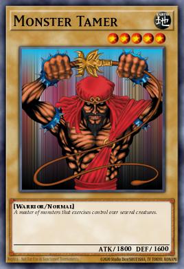 Monster Tamer Yu-Gi-Oh card