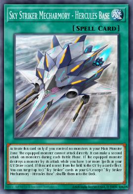 Sky Striker Mecharmory - Hercules Base Yu-Gi-Oh card