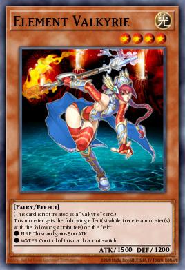 Element Valkyrie Yu-Gi-Oh card