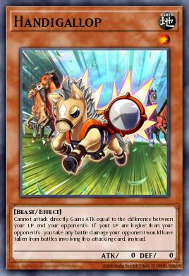 Handigallop Yu-Gi-Oh card
