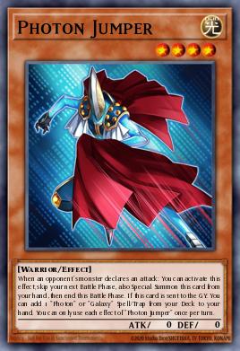 Photon Jumper Yu-Gi-Oh card