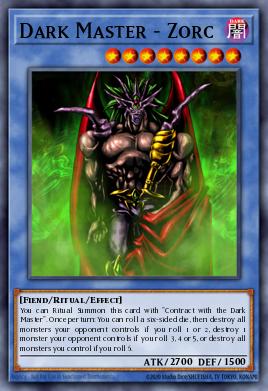 Dark Master - Zorc Yu-Gi-Oh card