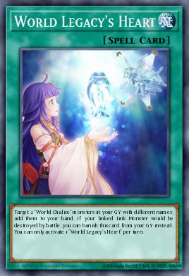 World Legacy's Heart Yu-Gi-Oh card