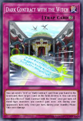 Dark Contract with the Witch Yu-Gi-Oh card