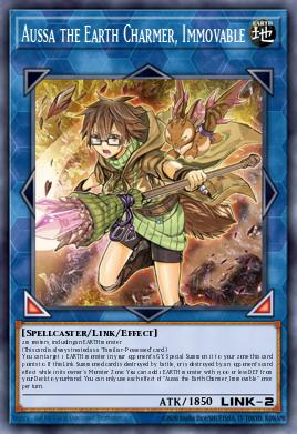 Aussa the Earth Charmer, Immovable Yu-Gi-Oh card