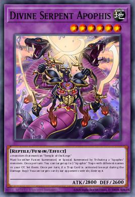 Divine Serpent Apophis Yu-Gi-Oh card