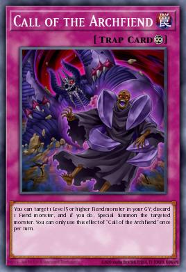 Call of the Archfiend Yu-Gi-Oh card