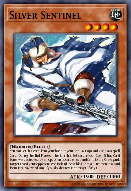 Silver Sentinel Yu-Gi-Oh card