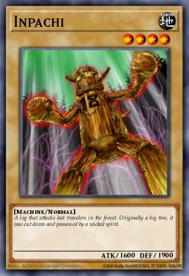 Inpachi Yu-Gi-Oh card