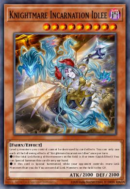 Knightmare Incarnation Idlee Yu-Gi-Oh card