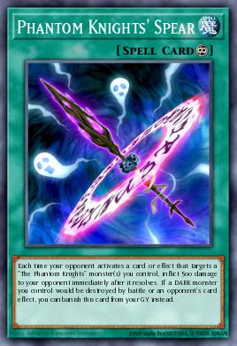 Phantom Knights' Spear Yu-Gi-Oh card
