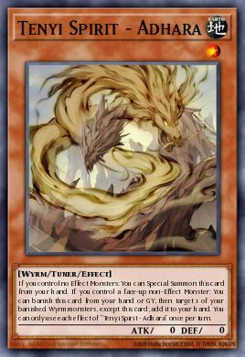 Tenyi Spirit - Adhara Yu-Gi-Oh card