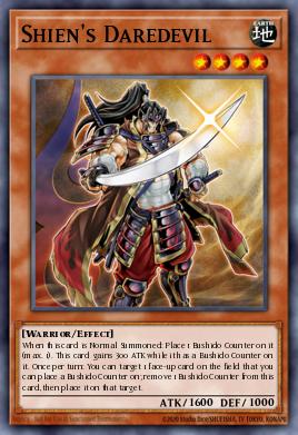 Shien's Daredevil Yu-Gi-Oh card