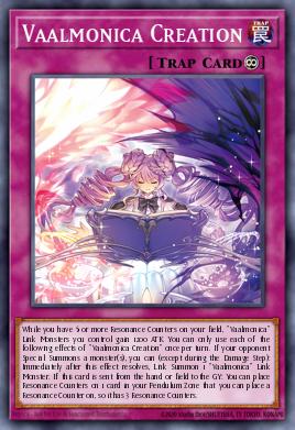 Vaalmonica Creation Yu-Gi-Oh card
