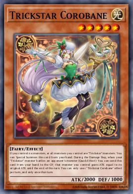 Trickstar Corobane Yu-Gi-Oh card