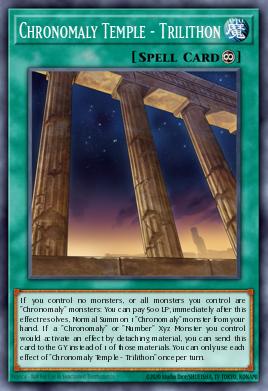 Chronomaly Temple - Trilithon Yu-Gi-Oh card