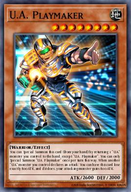 U.A. Playmaker Yu-Gi-Oh card