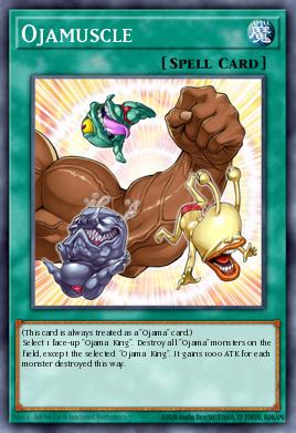Ojamuscle Yu-Gi-Oh card