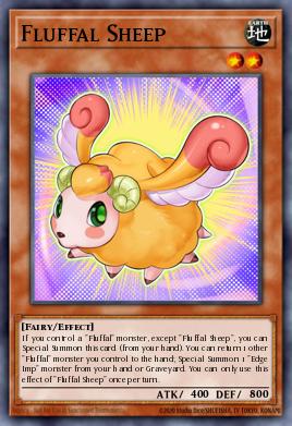 Fluffal Sheep Yu-Gi-Oh card