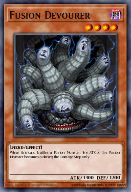 Fusion Devourer Yu-Gi-Oh card