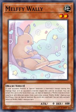 Melffy Wally Yu-Gi-Oh card