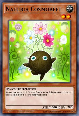 Naturia Cosmobeet Yu-Gi-Oh card