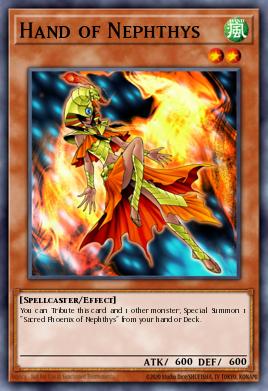 Hand of Nephthys Yu-Gi-Oh card