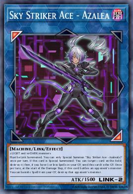Sky Striker Ace - Azalea Yu-Gi-Oh card
