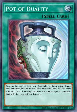 Pot of Duality Yu-Gi-Oh card
