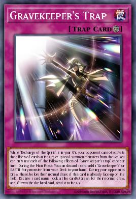 Gravekeeper's Trap Yu-Gi-Oh card