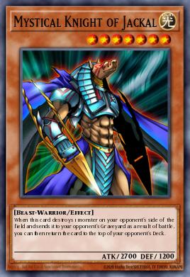 Mystical Knight of Jackal Yu-Gi-Oh card