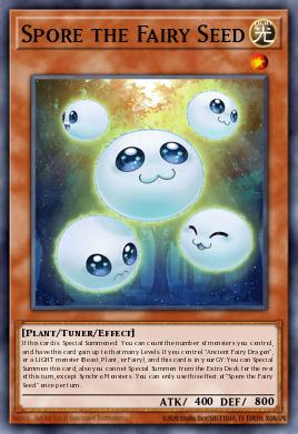 Spore the Fairy Seed Yu-Gi-Oh card